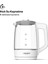 Akıllı Kettle Paslanmaz Çelik Çift Katmanlı Led Ekranlı Hızlı Kaynatma Akım Korumalı Su Isıtıcı 1.7 Lt X7103 2