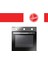 Siena Ankastre Set ( HON602X-TN Inox + HVG74K3B 75 cm Siyah Ocak + HDG6C1GWTK Beyaz) 2