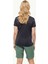 V Yaka Koyu Gri Kadın T-Shirt 1801693_1388 Crosstraıl T Women 2