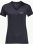 V Yaka Koyu Gri Kadın T-Shirt 1801693_1388 Crosstraıl T Women 3