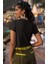 Kalp Örümcek Baskılı Crop Top, Kadın Spider Temalı Crop Bluz 2