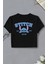 Stich Est 2002 Yazılı Crop Top, Kadın Çizgi Film Temalı Crop Bluz 1