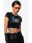 Yıldızlı Be Yazılı Crop Top, Kadın Billie Eilish Temalı Crop Bluz 1