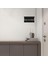 HOME SWEET HOME Duvara Monte Raflı ve 6 Kancalı Anahtarlık Askılık - Siyah 3