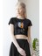Coraline Baskılı Crop Top, Kadın Korku Film Temalı Crop Bluz 2