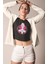 Pink Spider Gwen Baskılı Crop Top, Kadın Super Hero Spider Temalı Crop Bluz 2