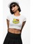Sünger Bob Baskılı Crop Top, Kadın Hello Kitty Temalı Crop Bluz 1