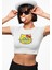 Sünger Bob Baskılı Crop Top, Kadın Hello Kitty Temalı Crop Bluz 2