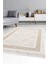 Efsun Modern Salon ve Oturma Odası Halısı - Krem Gold 1