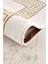 Efsun Modern Salon ve Oturma Odası Halısı - Krem Gold 3