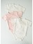 Organik New Dreams 3'lü Kısa Kol Kruvaze Body Pembe 2