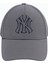 Ny Nakış Logolu Spor Beyzbol Şapkası Erkek Unisex Ayarlanabilir Metal Tokalı Kep 1