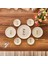 Kitchen 12 Parça Çıtır Çiçekli Seramik Kahvaltı Takımı - Renkli 1