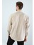 Mevsimlik Keten Dokulu Uzun Kollu Oversize Erkek Geniş Kalıp Gömlek(Ürün Geniş Kesimdir) 8