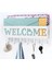 Welcome Temalı Beyaz Raflı Anahtarlık 1
