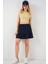 Kadın Ayrobin Mini Etek 8054 - Lacivert 2
