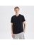 Erkek Siyah Standart Fit T-Shirt 1