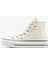 Chuck Taylor All Star Lift Platform Celestial Kadın Krem Sneaker 4