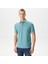 Erkek Mavi Slim Fit Kısa Kollu Polo 1