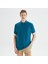 Erkek Mavi Classic Fit Kısa Kollu Polo 1