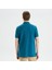 Erkek Mavi Classic Fit Kısa Kollu Polo 2