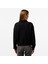 Kadın Siyah Oversize Uzun Kollu Polo 2