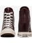 Chuck Taylor All Star Wedge Kadın Bordo Deri Platform Sneaker 3