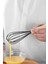 Bambu Saplı Silikon Yumurta Çırıpıcı - Çırpma Teli 32 cm Siyah 2