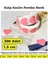 Pembe Renk Kalp Kesim Çok Amaçlı Etiket 1,5cm 500 Adet 1