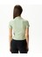 Kadın Yeşil Slim Fit Kısa Kollu Polo 2