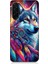 Samsung Galaxy A56 Uyumlu Renkli Tüylerde Kurt Ruhu Desenli Silikon Kılıf 1