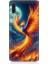 Samsung Galaxy A50 Uyumlu Ateşle Dans Eden Anka Desenli Silikon Kılıf 1