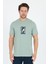 Erkek %100 Pamuk Bisiklet Yaka Kısa Kollu Baskılı T-Shirt Rahat ve Şık Günlük Erkek Tişört 0007 1
