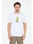 Erkek %100 Pamuk Bisiklet Yaka Kısa Kollu Baskılı T-Shirt Rahat ve Şık Günlük Erkek Tişört 0007 1