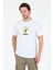 Erkek %100 Pamuk Bisiklet Yaka Kısa Kollu Baskılı T-Shirt Rahat ve Şık Günlük Erkek Tişört 0007 2
