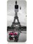 Samsung Galaxy S9 Uyumlu Yağmurda Eyfel ve Scooter Desenli Silikon Kılıf 1
