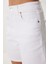 Bermuda Denim Şort Kemik LUT0017 4