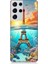 Samsung Galaxy S21 Ultra Uyumlu Denizaltında Eyfel Hayali Desenli Silikon Kılıf 1