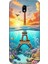 Samsung Galaxy J3 Pro Uyumlu Denizaltında Eyfel Hayali Desenli Silikon Kılıf 1