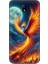 Samsung Galaxy J5 Pro Uyumlu Ateşle Dans Eden Anka Desenli Silikon Kılıf 1