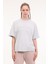 Wl Gale 11SY788 5fx Açık Gri Kadın Kısa Kol T-Shirt 1