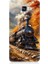 Samsung Galaxy A5 2016 Uyumlu Sonbaharda Buharlı Tren Desenli Silikon Kılıf 1