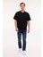 ml Neck 11BS60 5fx Siyah Erkek Kısa Kol T-Shirt 3