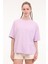 Wl Gale 11SY788 5fx Lila Kadın Kısa Kol T-Shirt 1