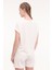 Wl Fun 11MD1143 5fx Ekru Kadın Kısa Kol T-Shirt 2