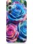 Samsung Galaxy S24 Plus Uyumlu Gökkuşağı Renkli Güller Desenli Silikon Kılıf 1