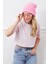Baskılı Crop Tişört Xl - Pembe 3
