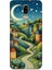 Samsung Galaxy J8 Uyumlu Yıldızlı Tepede Masal Desenli Silikon Kılıf 1