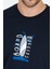 Erkek %100 Pamuk Bisiklet Yaka Kısa Kollu Baskılı T-Shirt Rahat ve Şık Günlük Erkek Tişört 0007 4