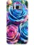 Samsung Galaxy S8 Uyumlu Gökkuşağı Renkli Güller Desenli Silikon Kılıf 1
